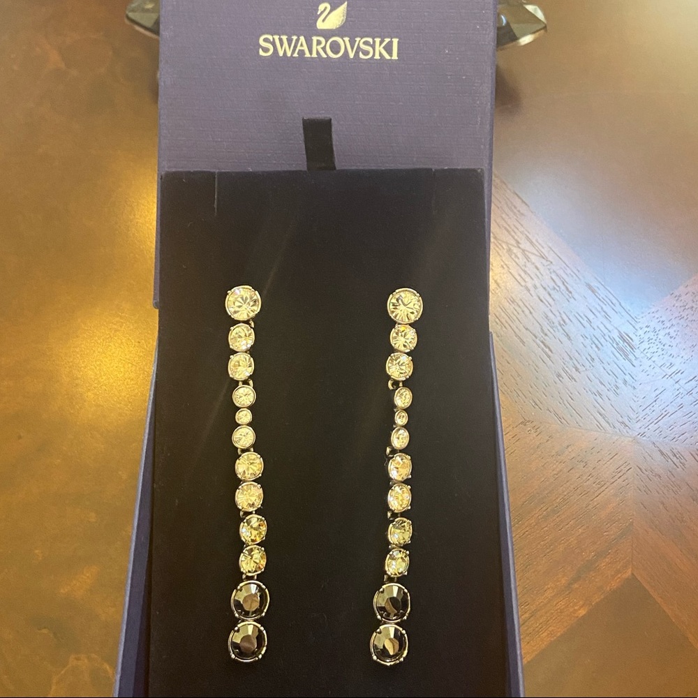 Swarovski hot Montana earrings - Picture 4 of 13